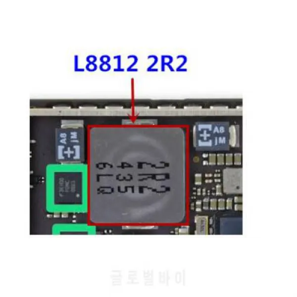 10 개 2R2 큰 코일 인덕터 IPAD 6 AIR 2 L8812 로직 보드 수정 부품 10pcs/, 상세내용참조, 상세내용참조
