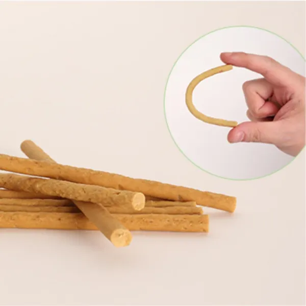 부드러운 연어 져키 이빨약한 애견간식 X10 스틱 1개