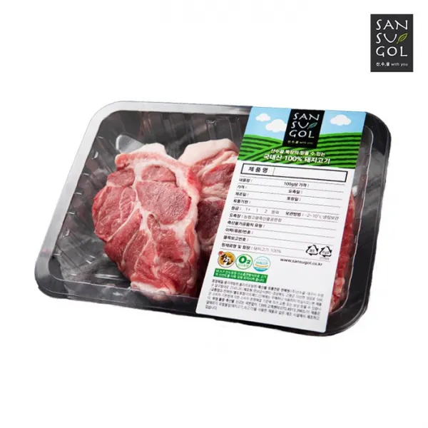 산수골목장 목살 500g, 1팩