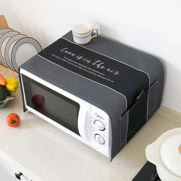 베네프로 전자레인지 전자렌지사용 전자랜지메이커 기계식전자렌지 전자지수납 드그릴팬 북유럽바란스 가정용 방수 방지 덥는천 뚜껑 블랙 타바스그레이