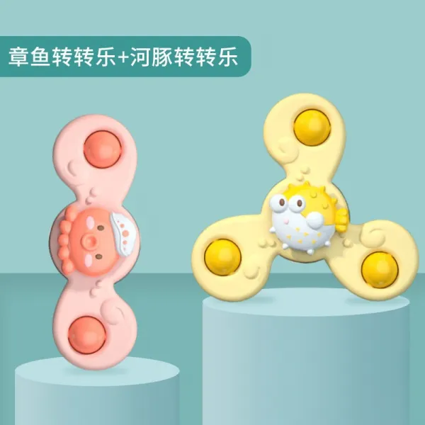 돌리다 락 완구 가능 깨물어 대답하다 물놀이매트 팽이 6912 개 월 조기교육 13 세 신생아다, 문어 _복어