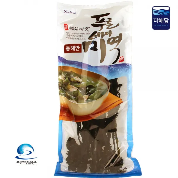 산모미역 200g 동해안 전통미역 남해안미역 생일 자른미역 산모미역 건미역 완도미역 미역가루, 1