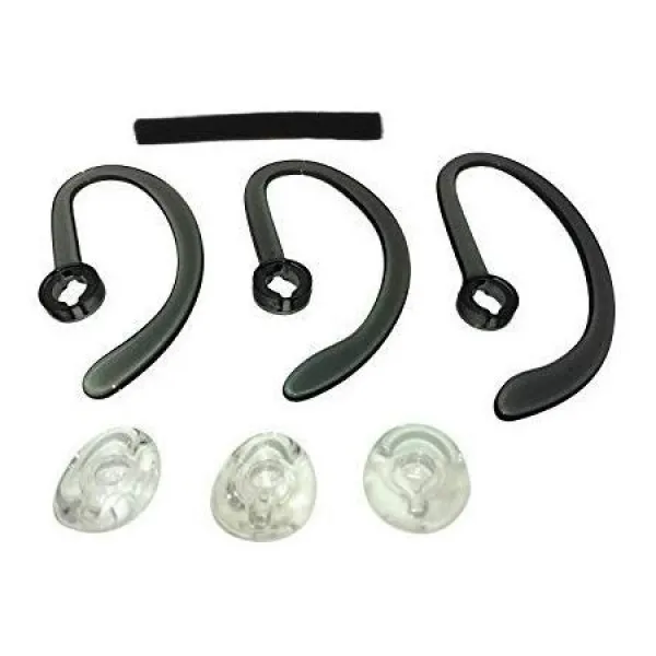 AvimaBasics CS540 Ear 팁 교체용 이어폰 Ear Buds 헤드셋 부품 Spare 키트 Ear Loops 호환 - Plantronic, 1 Pack, 상세 설명 참조0