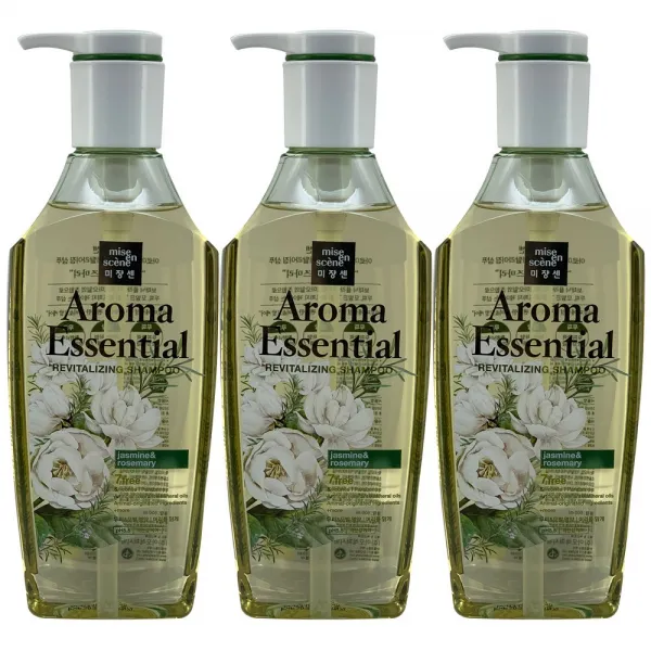 미쟝센 아로마 에센셜 바이탈라이징 샴푸 500ml 3개