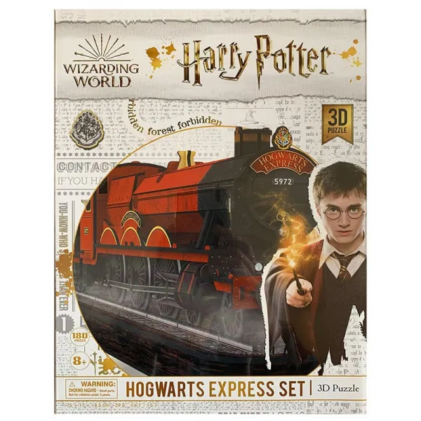 해리 포 터 호 그 와트 성 퍼 즐 피 규 어 모형 DIY 핸드 메 이 드 창의 남녀 친구 선물 호 그 와트 특급 열차 입체 퍼 즐 181 점