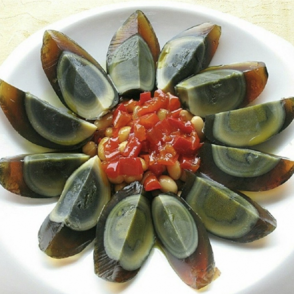 송화단(피단 삭힌오리알) 1팩(360g*6알) 송화단, 1팩, 360g