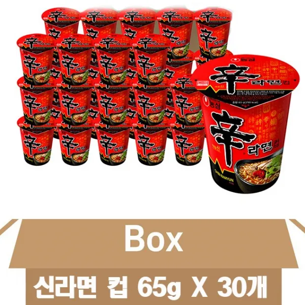 농심 컵라면 65g X 30개 무료배송