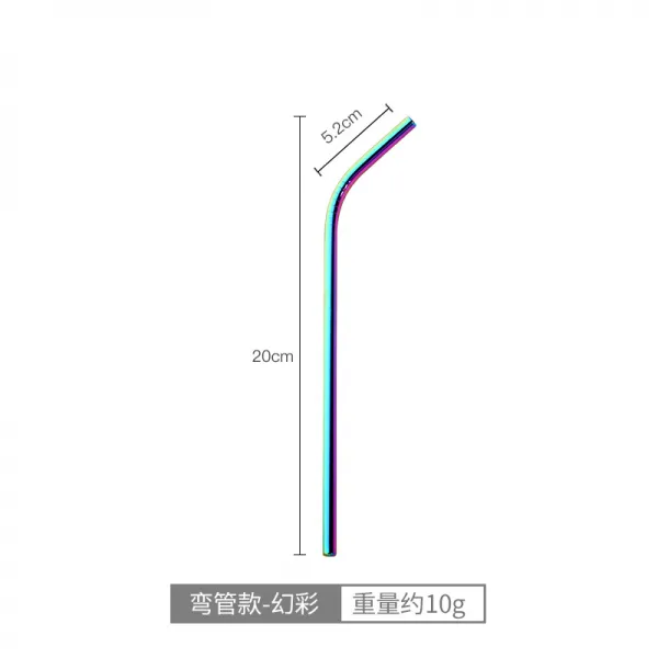 북유럽 34 스테인리스 스틸 친환경 메탈 빨대 순환 사용 메이슨 컵 음료 밀크티 브러쉬, 파이프 타입 채색 예매 급용 조심히구, 본상품