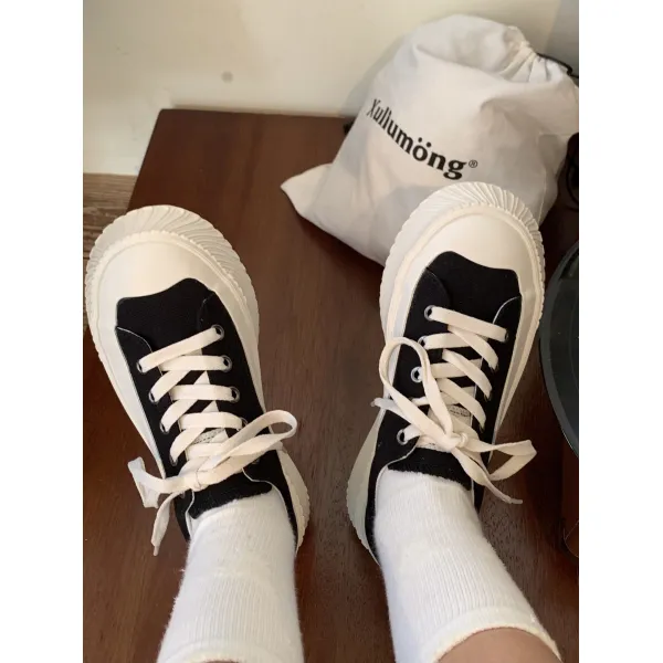 즈크화화블랙 OOTD 학교를 설립하다 원풍 LOO K 드라마 여성 주 화이트신발 코디 겨울 가을 키치한 2543771776