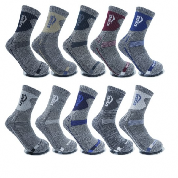 브리즈 남성용 장목 등산양말 10켤레 랜덤발송