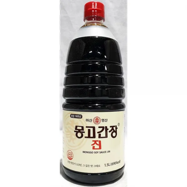해피몰_마산명산 몽고 진간장 1.5lx8+ Hap팅 /좋아팅! /좋아팅!