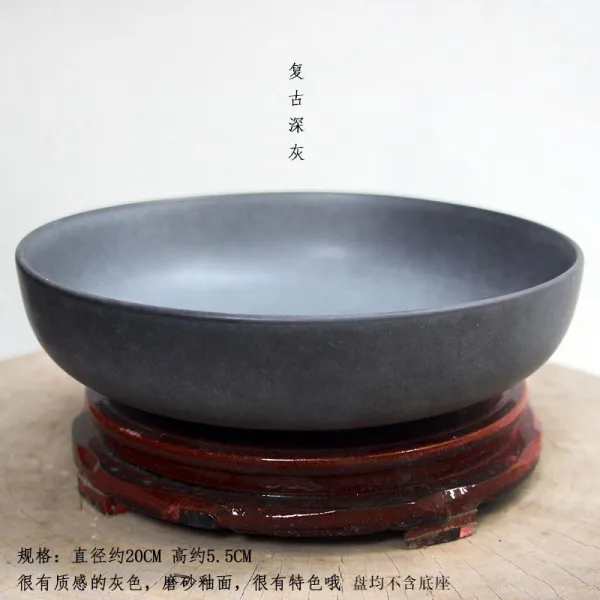 하자 처리 도자기 중소원 유화기 선의 화분 화도 꽃꽂이 수배 차 승, 60복고 디프그레이 199 미디엄