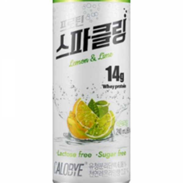 칼로바이 프로틴 스파클링 단백질 음료 분리유청 WPI 헬스보충제 12개입, 240ml