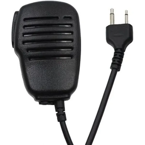 AOER 2 핀 방수 어깨 ICOM 맥슨 야 에스 꼭지점 라디오를위한 PTT 마이크와 리모트 스피커 마이크 마이크 9, One Color, 상세 설명 참조0
