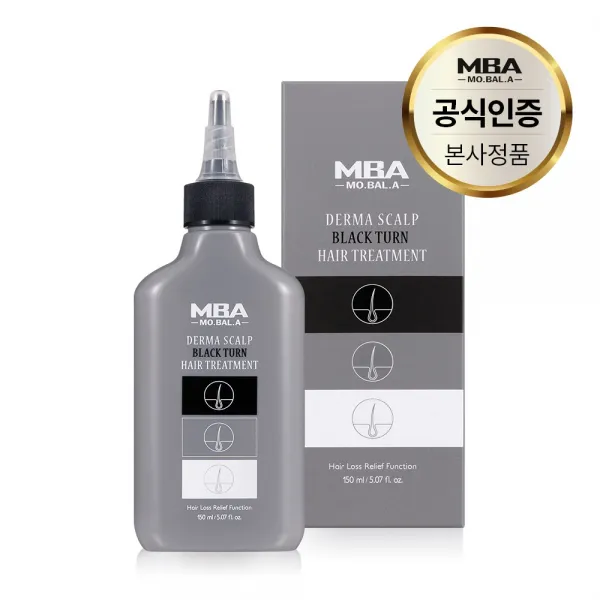 MBA 모발아 블랙턴 트리트먼트, 1개, 150ml