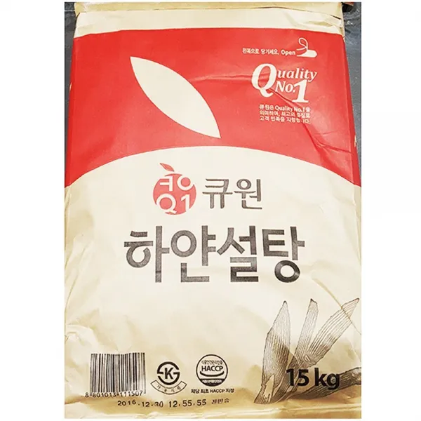 +윤괌몰+ 업소용 식당 식자재 주방 식재료 백설탕 삼양 15kg4$= 식자재설탕 업소용설탕 식당설탕 설탕 황설탕 갈색설탕 설탕1kg 설탕13kg 꽃소금 소금 천연설탕 각설탕 물엿, 옵션선택▽