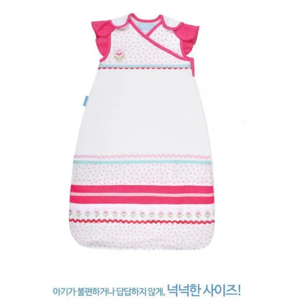 더그로 질식사/배앓이/감기 방지 아기 입는 담요 유아이불