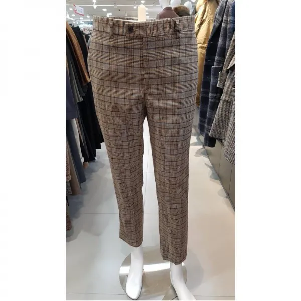 W몰 애드혹 2컬러 글렌체크 슬렉스 Huclp3a