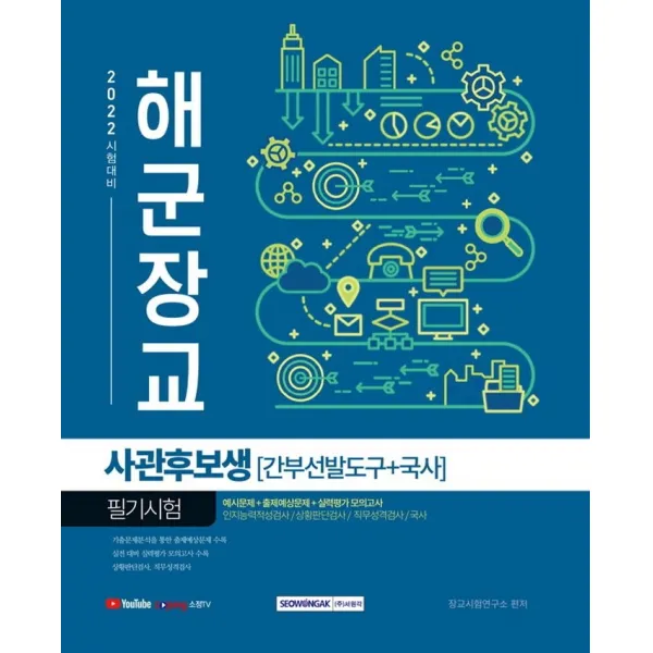 2022 해군장교 사관후보생 필기시험:간부선발도구(인지능력적성검사+상황판단검사+직무성격검사)+국사 수록, 20, 서원각