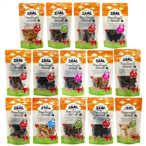 Zeal 뉴질랜드 천연건조 간식 1개 7송아지갈비뼈