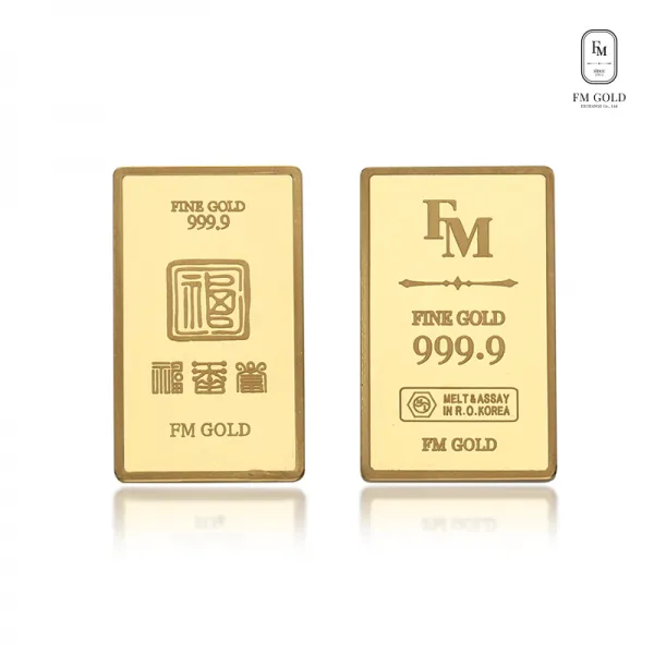 (주)에프엠금거래소 24K 순금 999.9 포나인 백복바 C타입 3.75g ~ 100g
