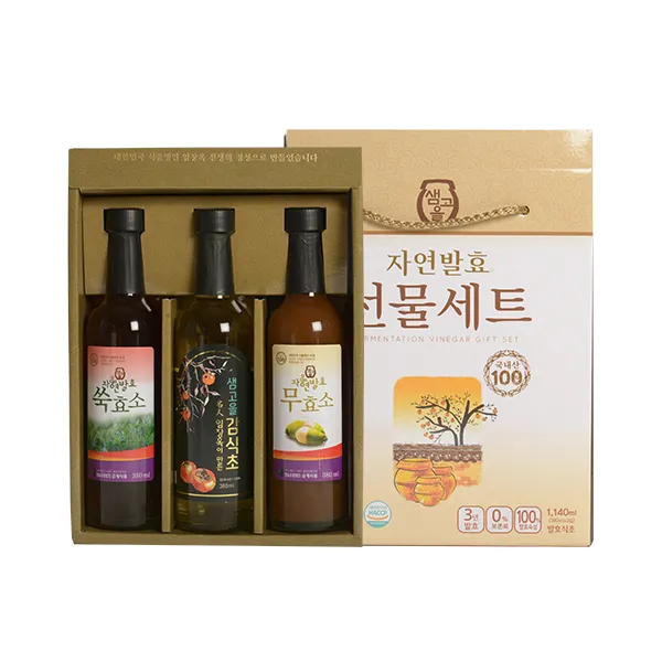 금계식품 샘고을 세트1호 쑥효소+무효소+감식초 1개