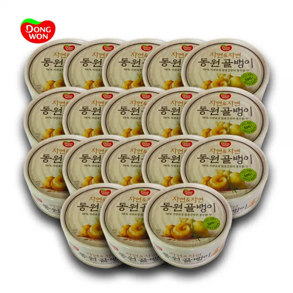 동원 자연&자연 골뱅이캔 한정행사 18개 135g*18개 밑반찬통조림무침 135g 18개