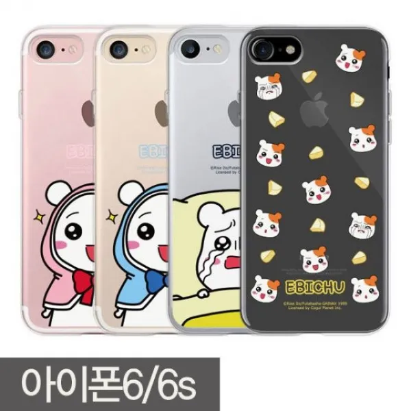 클리어 아이폰6S에비츄 케이스 코쿼드 젤리 에비츄, 망또츄 블루, 1