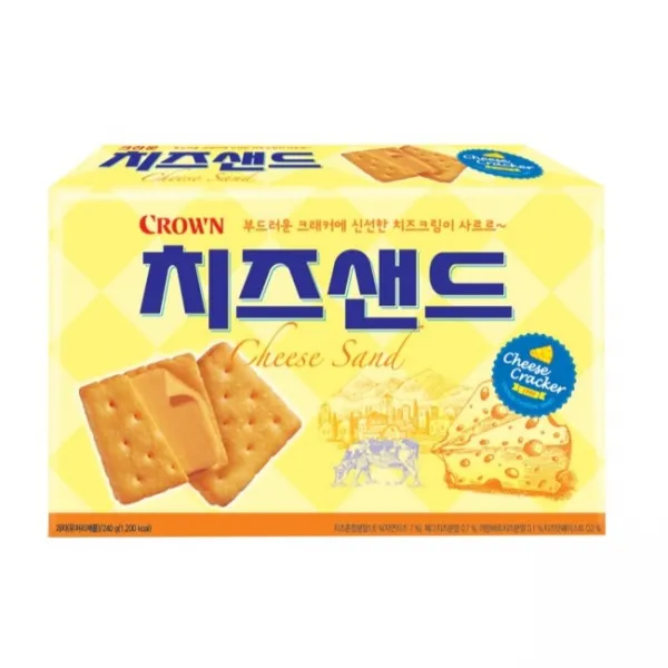 크라운 치즈샌드, 240g, 6개