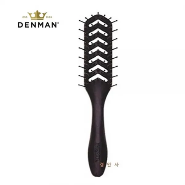 [DENMAN] 덴맨 터널 환기 브러쉬 D200- 블랙(검정)/화이트(흰색), 1개, 블랙