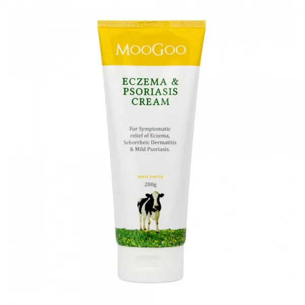 MOOGOO [호주발송]MOOGOO 무구 스킨 로션 Eczema & Psoriasis Cream 200g, 1개