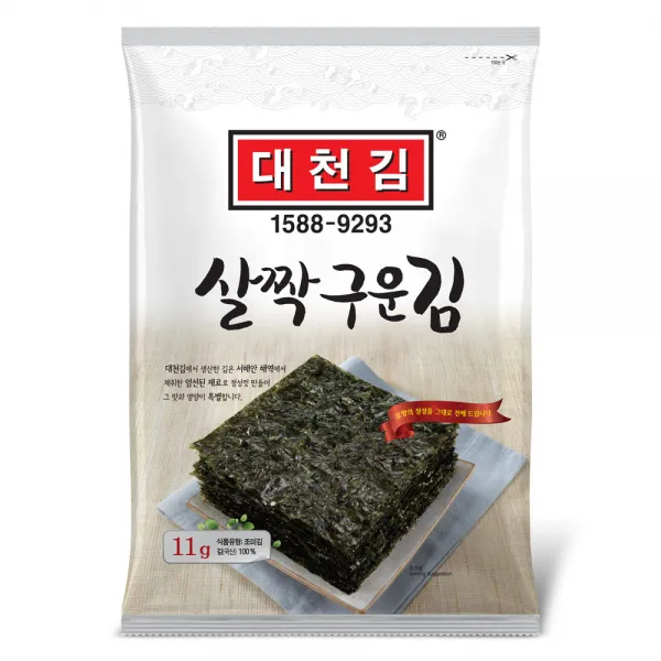 대천김 살짝구운김 11g 10봉