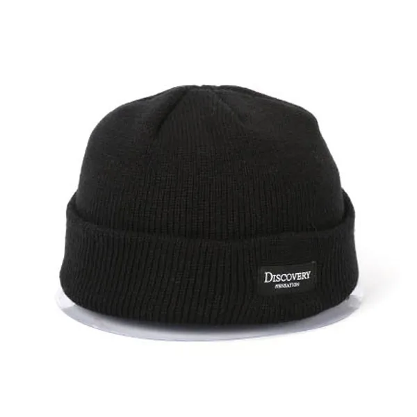 디스커버리 모자 성인용 숏 비니 겨울