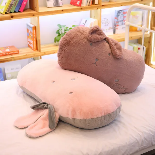 쿠션 인테리어 소품 침대 머리 베개 침대 머리 공주 바람 강소 Sy 22074 B 핑크토끼
