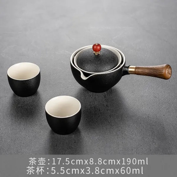 차우리기 샤오캉 물에 담그다 빈백 궁푸차 구 자동 스핀 차를 달이다 신기 충돌함 다관 가정용 다기 4537369985, 육보 블랙 샤오캉 물에 담그다 한 주