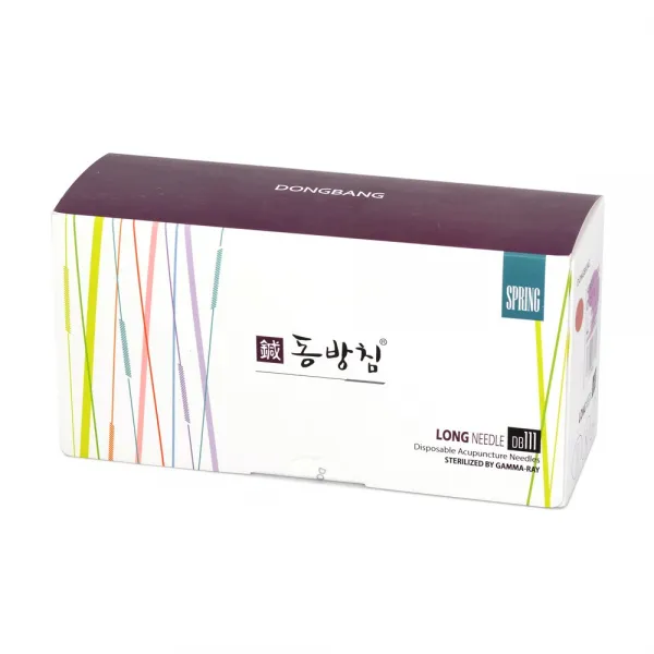 동방장침 쌈지포장 75-120mm (1000pcs) 멸균침 한방침 일회용침, 13. Size 0.35 x 120mm
