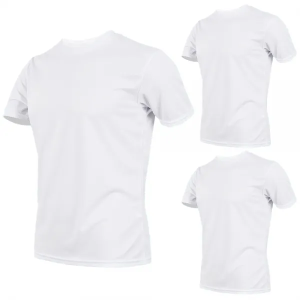 기능성반팔 쿨티셔츠 3P 남녀공용 여름 운동 헬스 반팔 티셔츠