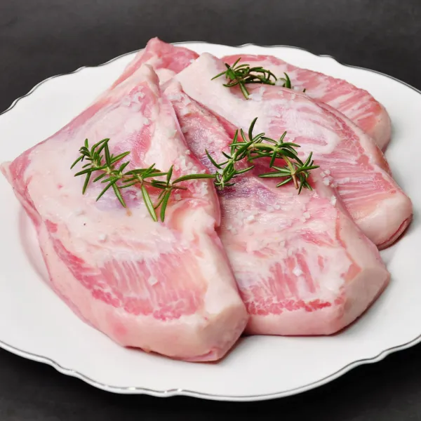 [푸르젠] 국내산 돼지 뒷고기, 1개, 항껍데기 1kg