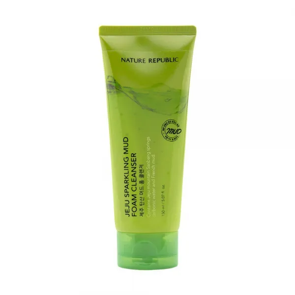 Nature Republic 네이처리퍼블릭 제주 스파클링 머드 폼 클렌저 150ml, 상세페이지참조, 상세페이지참조
