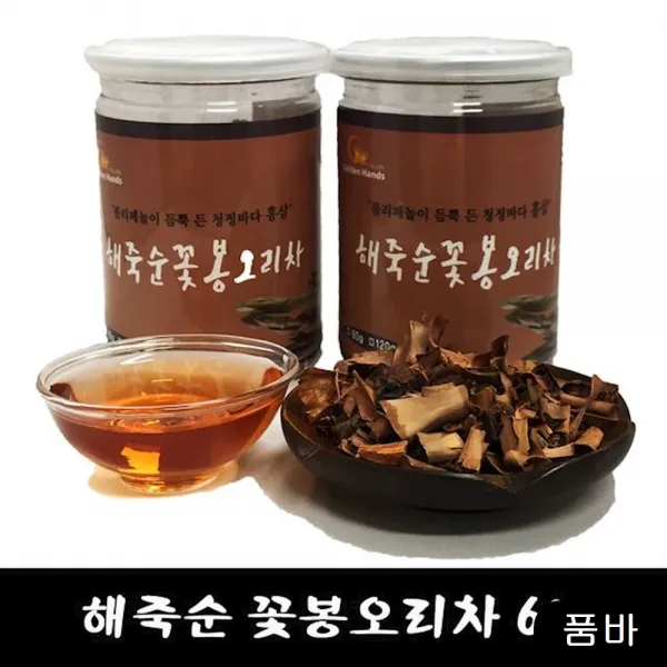 새순차 꽃봉오리차 60g 부모님선물 미얀마 건강차 폴리페놀, 1개