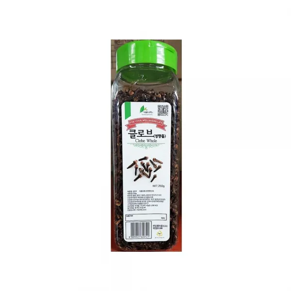 이슬나라 홀 정향 250g X12 조미료 양념 기타향신료, 밤도깨비 1