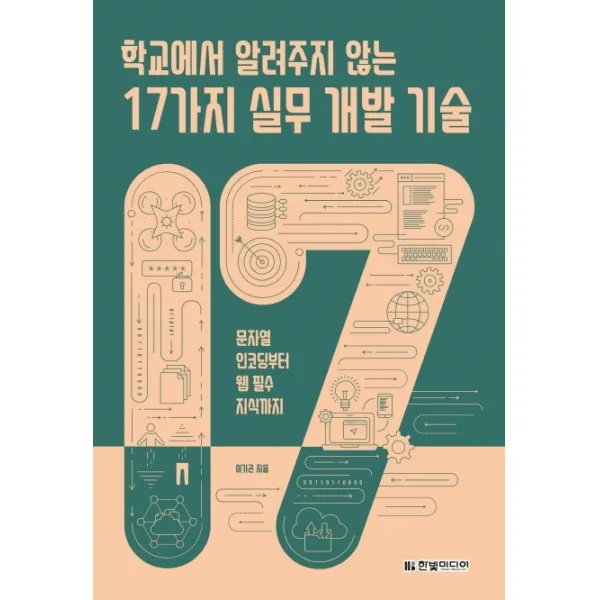 학교에서 알려주지 않는 17가지 실무 개발 기술:문자열 인코딩부터 웹 필수 지식까지, 한빛미디어