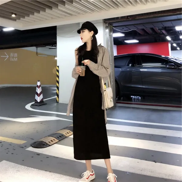 유림공방 원피스세트 일찍이 초여름 바람이 가볍다 오드리 헵번이 익 여승무원 여신 무드 남방셔츠코디 끈나시 슬립