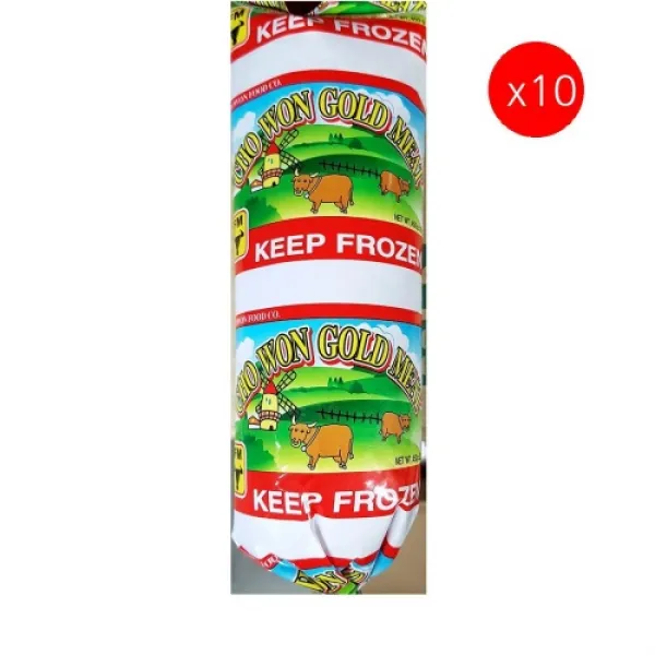  더착한푸드 초원 방망이민찌 450g 10개 식자재마트 대용량 업소용 방망이민찌 육가공 즉석식품 간식 안주 부대찌개재료 민찌