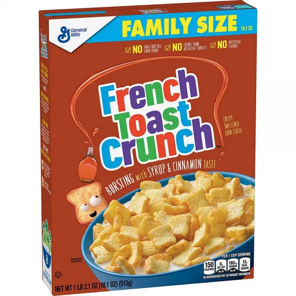 [미국직구]French Toast Crunch 한 옥수수 곡물 18.1oz (5팩), 선택, 상세설명참조