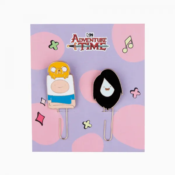 어드벤처 타임 북클립 핀&제이크 마셀린