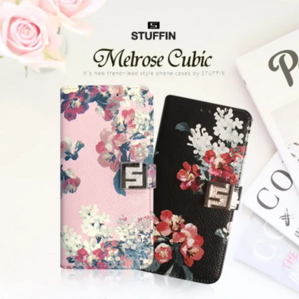 Lg X4 Lg X5 Lg X스크린 멜로즈 다이어리 케이스 스터핀 색상:블랙 / 기종:lgx4+/X415/X410 상세 설명 참조