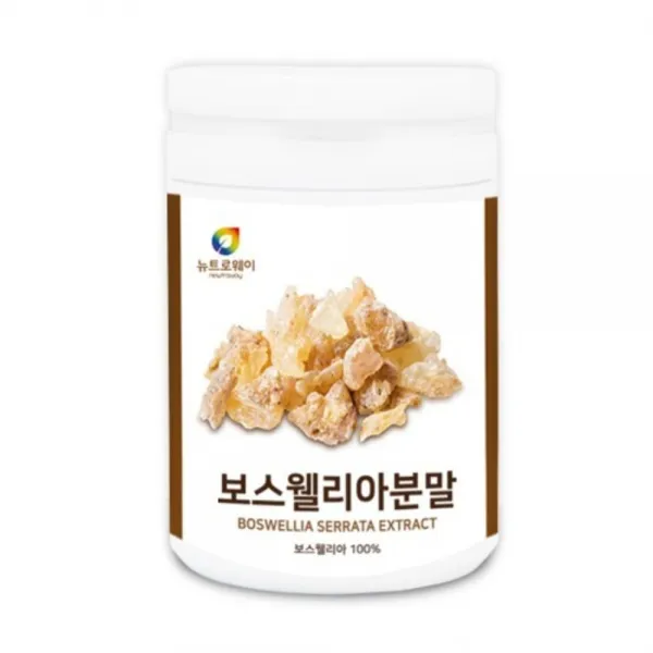 보스웰리아 가루 분말 파우더 덩어리 100% 관절건강 연골보호 뼈건강 무첨가물 신비의 보석 인도산 순수원료 백프로 간편하고 다양하게 섭취, 1통, 200g