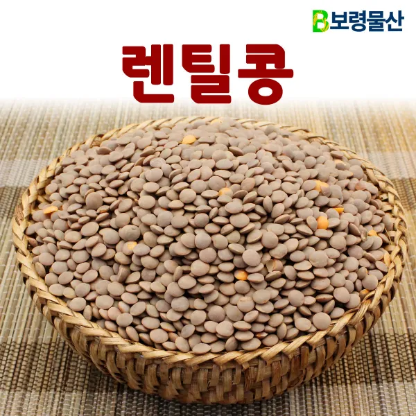 보령물산 2019년산 렌틸콩 1개 4kg