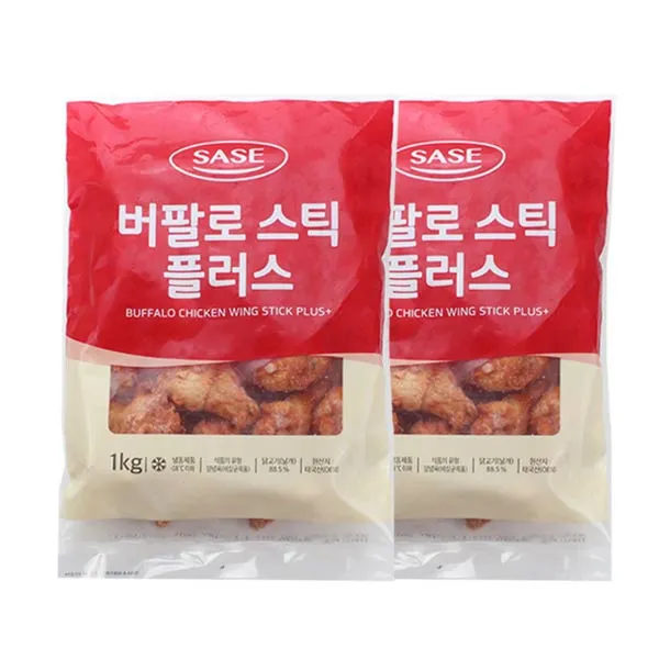 사세 버팔로스틱 플러스1kg +, 2팩, 1kg